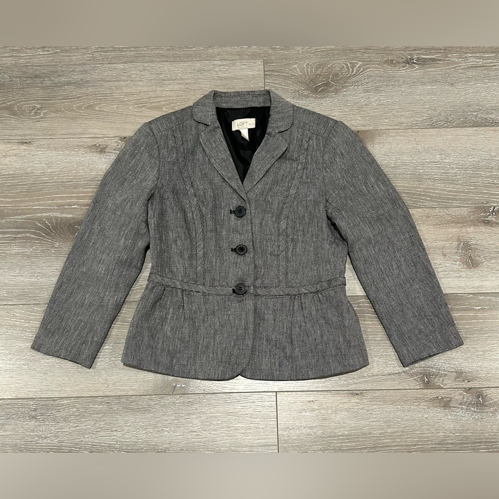 LOFT Charcoal Gray Women's Blazer